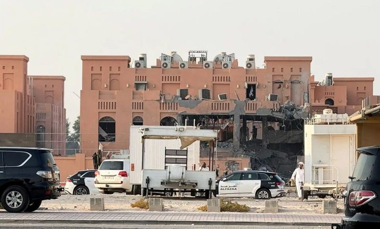 A city in Qatar is crushed by Israel