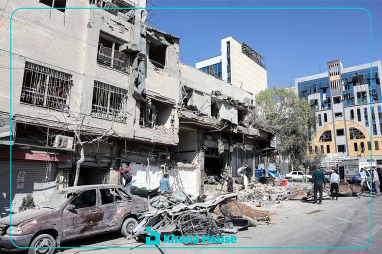Destruction of residential buildings in Ramadan war